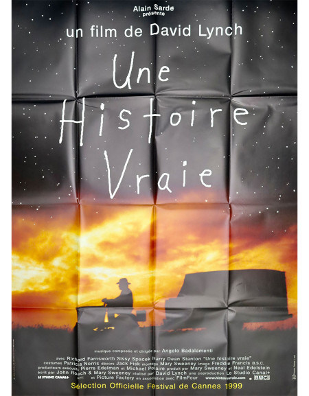 Une histoire vraie - 120x160 cm - pliée