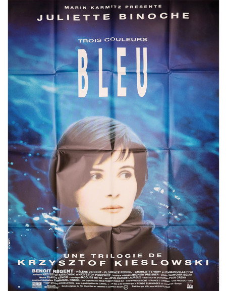 Trois Couleurs : Bleu — affiche originale française...