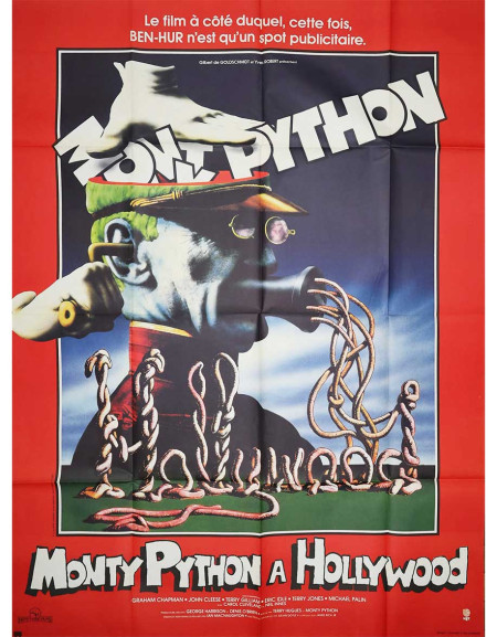 Monty Python à Hollywood - 120x160 cm - pliée