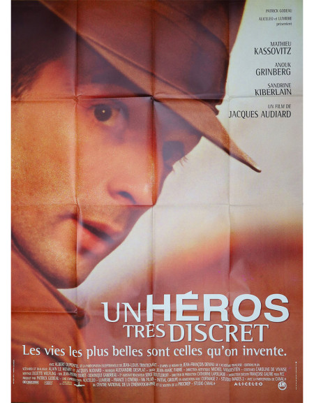 Un héros très discret - 120x160 cm - pliée