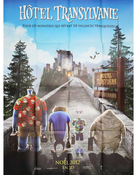 Hotel Transylvanie - 120x160 cm - pliée