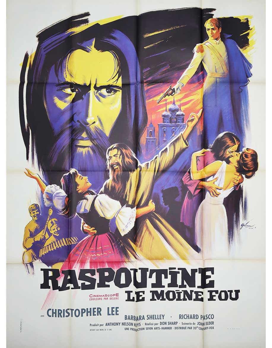 Raspoutine, le moine fou — affiche originale...