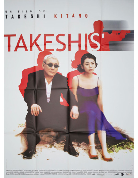 Takeshis' - 120x160 cm - pliée