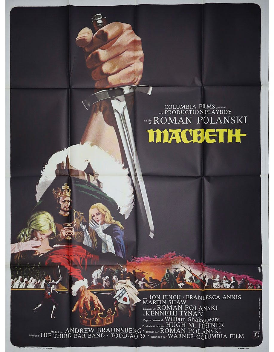 Macbeth — affiche originale française 120x160...