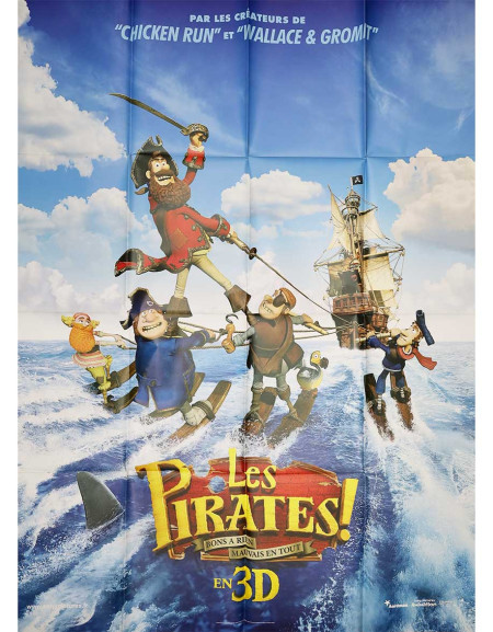 Les Pirates ! - 120x160 - pliée