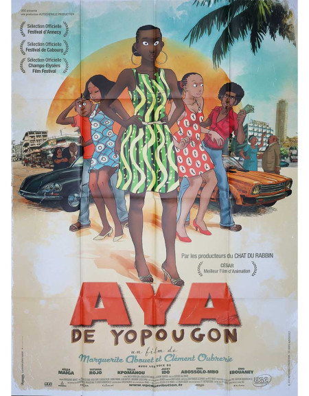 Aya de Yopougon - 120x160 cm - pliée