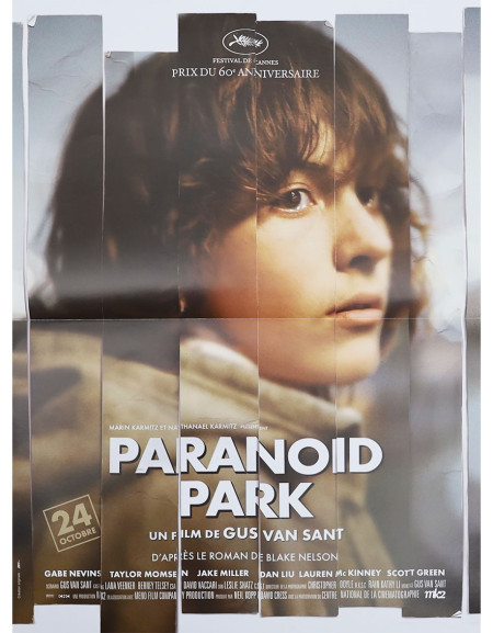 Paranoid park - 40x53 cm - pliée