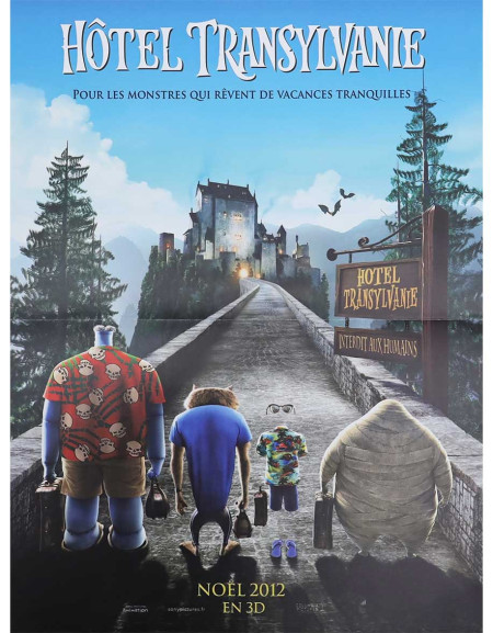 Hotel Transylvanie - 40x53 cm - pliée
