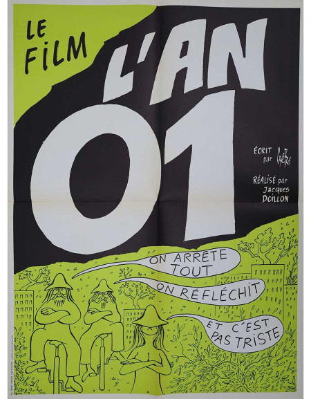 L'an 01 - 60x80 cm - pliée