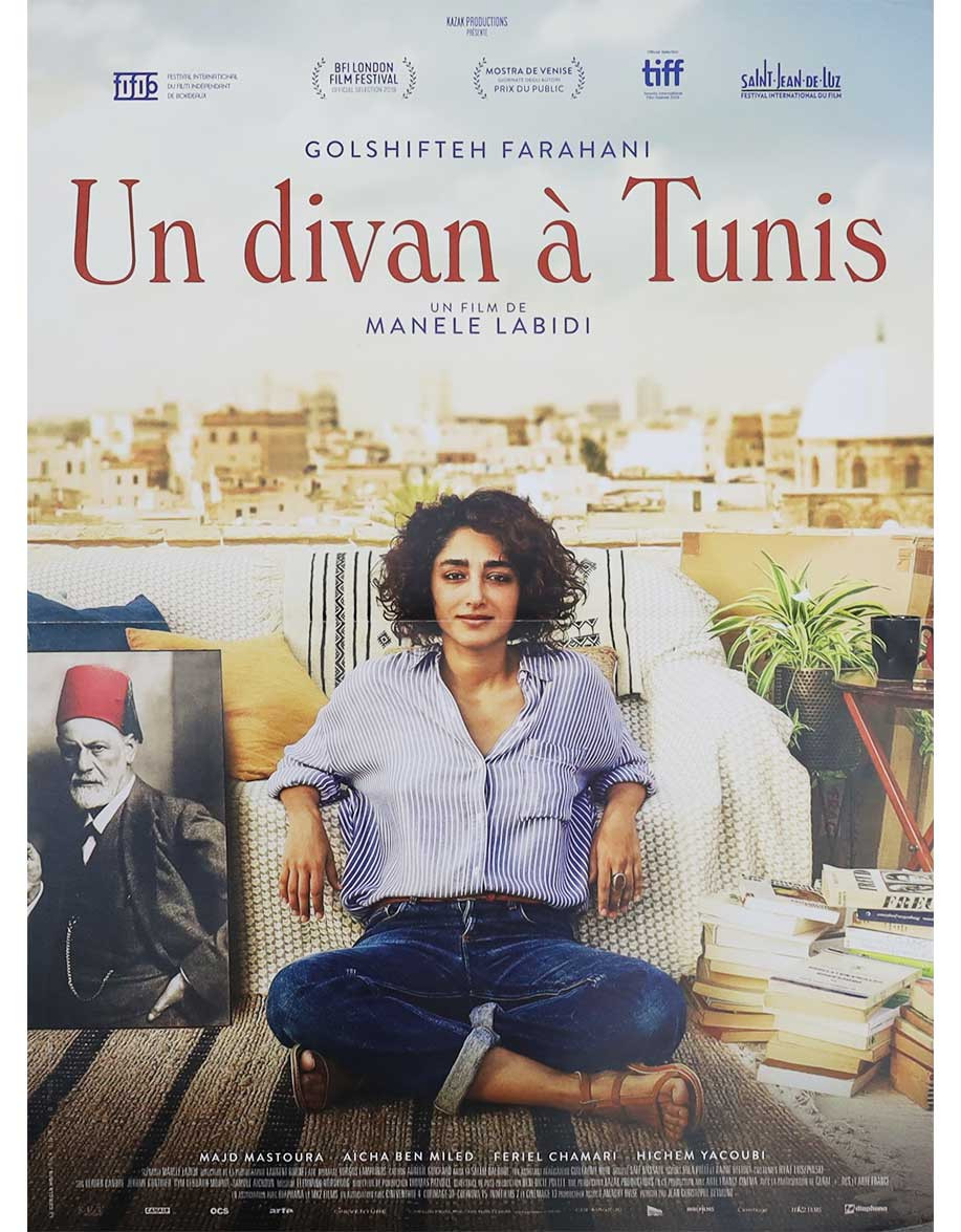 Un divan à Tunis - 40x53 cm - pliée