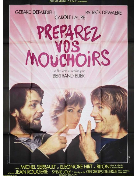 Préparez vos mouchoirs - 120x160 cm - pliée