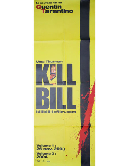 Kill Bill : Volume 1 — affiche originale française 60x160...