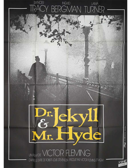 Docteur Jekyll et Mr Hyde - 120x160 cm - pliée