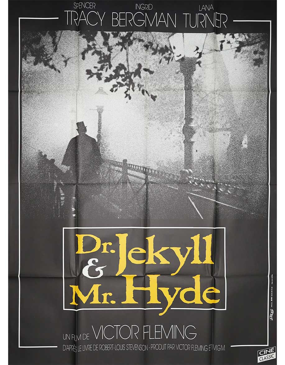 Docteur Jekyll et Mr Hyde - 120x160 cm - pliée