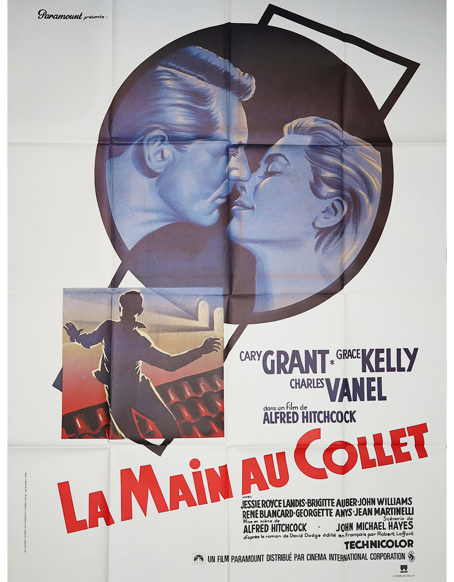 La Main au collet — affiche originale française...