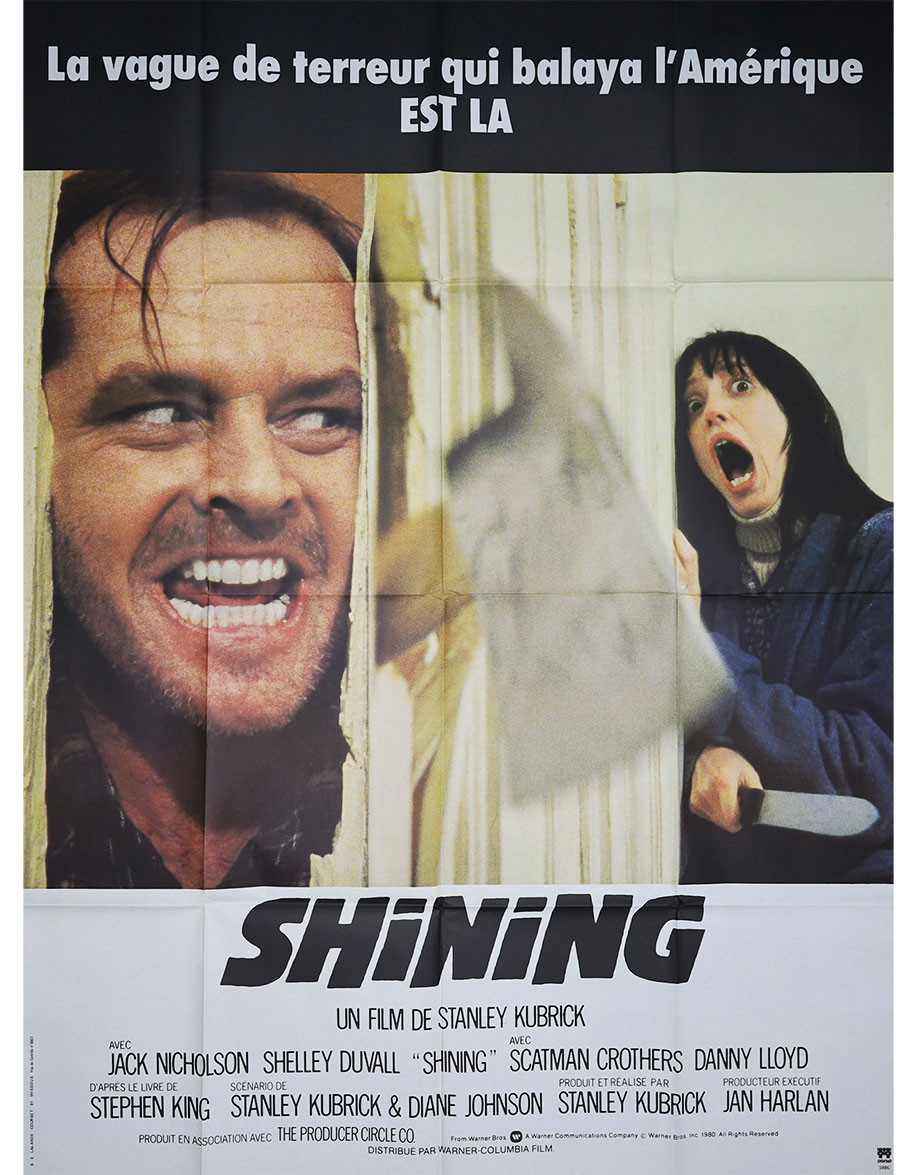 Shining — affiche originale française 120x160...