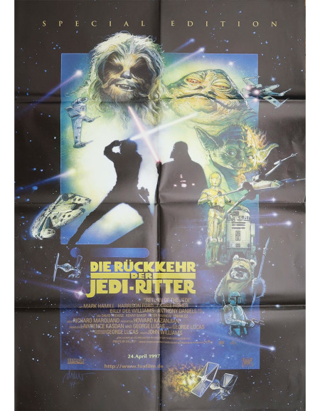 Le Retour du Jedi — affiche originale allemande (1997) |...