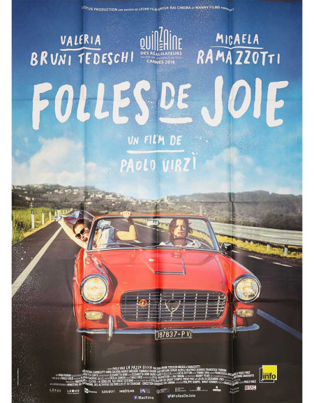 Folles de joie - 120x160 cm - pliée