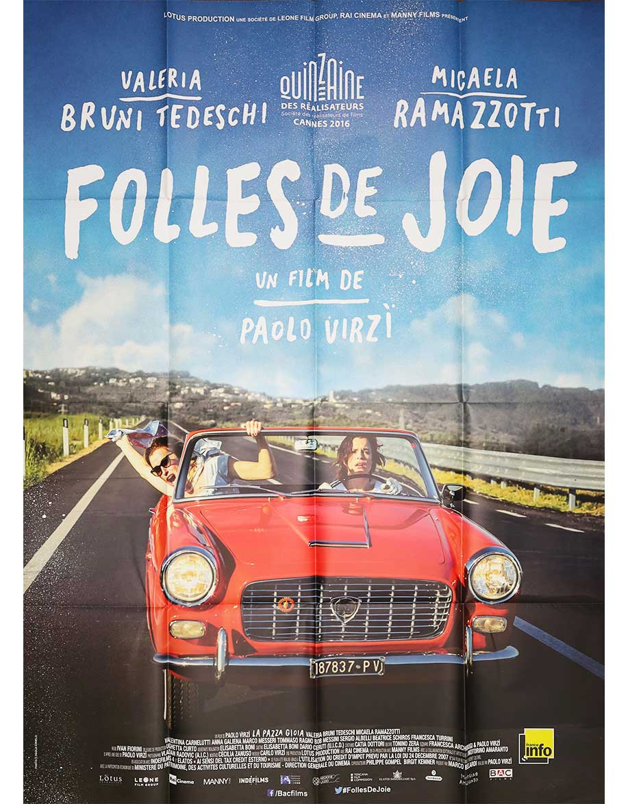 Folles de joie - 120x160 cm - pliée