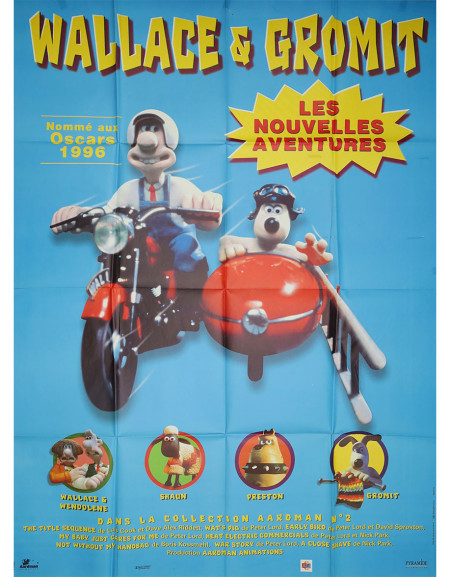 Wallace et Gromit : Les nouvelles aventures - 120x160 cm...