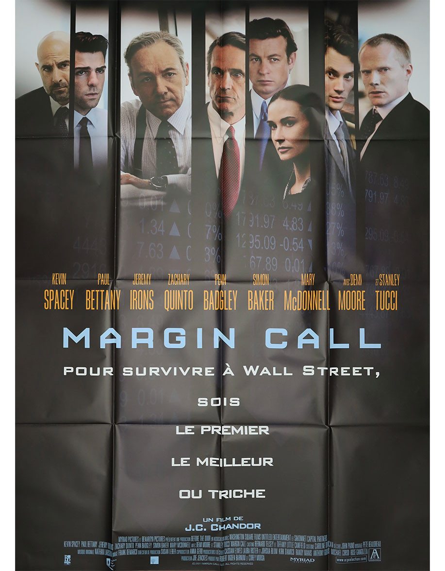 Margin Call - 120x160 cm - pliée