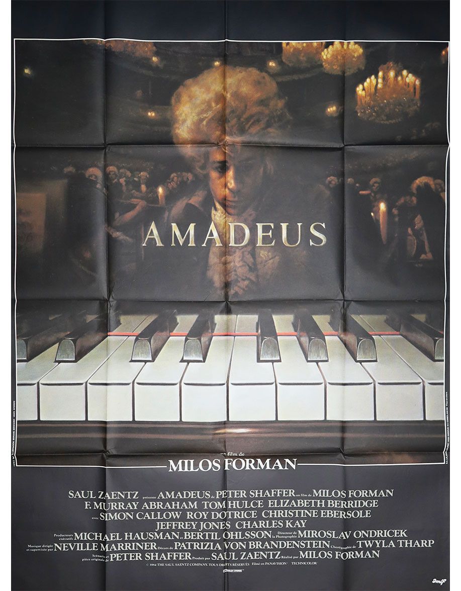 Amadeus — affiche originale française 120×160...