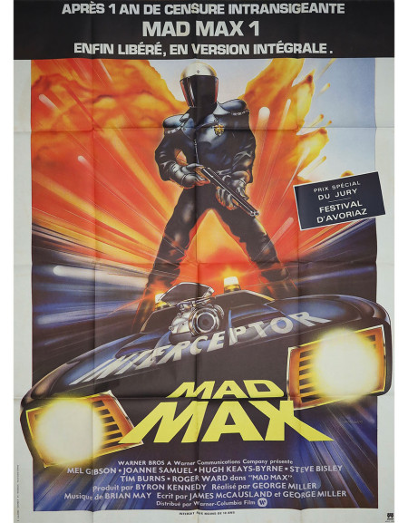 Mad Max — affiche originale française grande format...