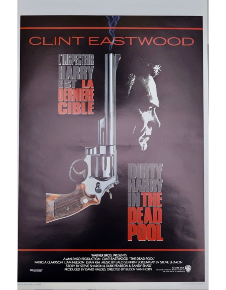 L'inspecteur Harry est la dernière cible - 35x55 cm - roulée