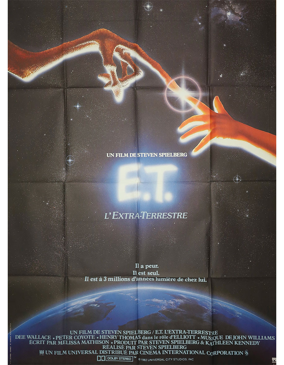E.T. L'Extra-Terrestre — affiche originale...