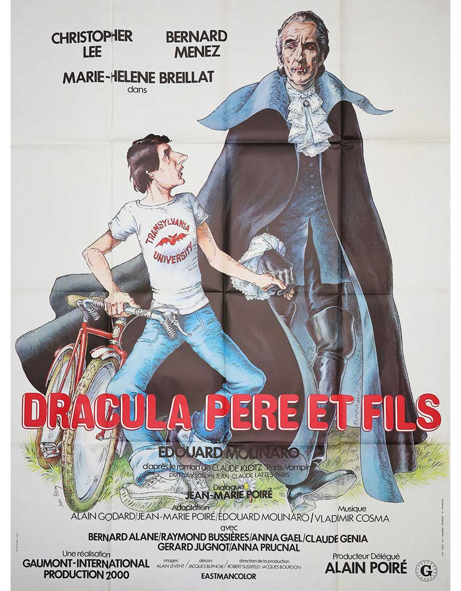 Dracula père et fils - 120x160 cm - pliée
