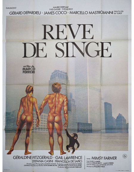 Rêve de singe - 120x160 cm - pliée