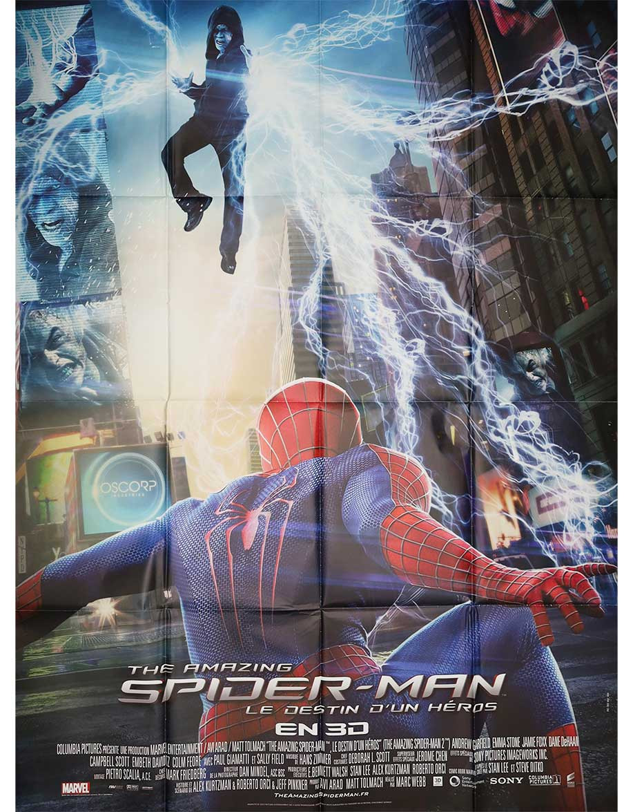 The Amazing Spider-man - 120x160 cm - pliée