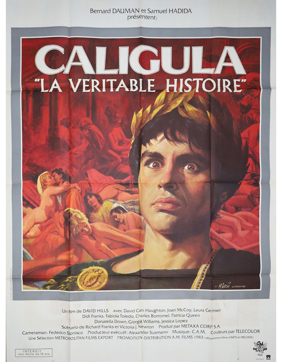 Caligula, la véritable histoire - 120x160 cm -...