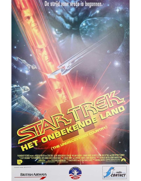 Star Trek 6 : Terre inconnue - 35x55 cm - roulée