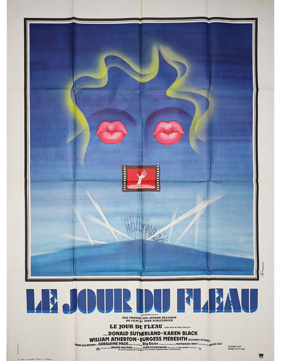 Le Jour du Fléau — affiche originale française...