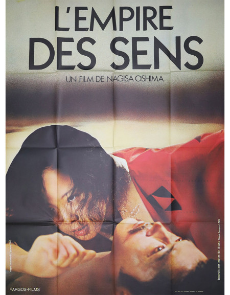 L'Empire des sens — affiche originale française 120x160...