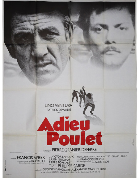 Adieu Poulet - 120x160 cm - pliée