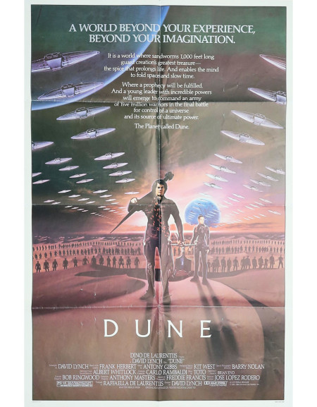 Dune — affiche originale américaine 69×104 cm (1984) |...