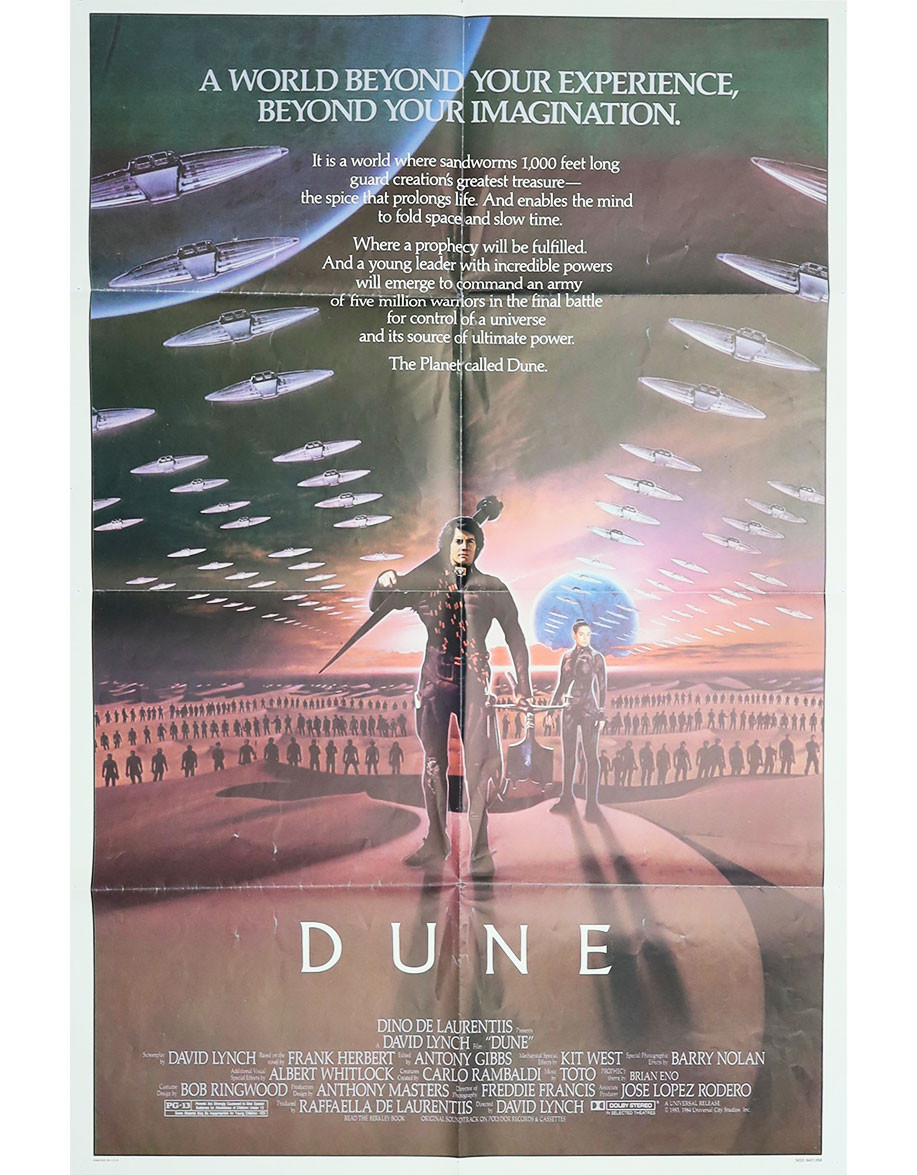 Dune — affiche originale américaine 69×104 cm...