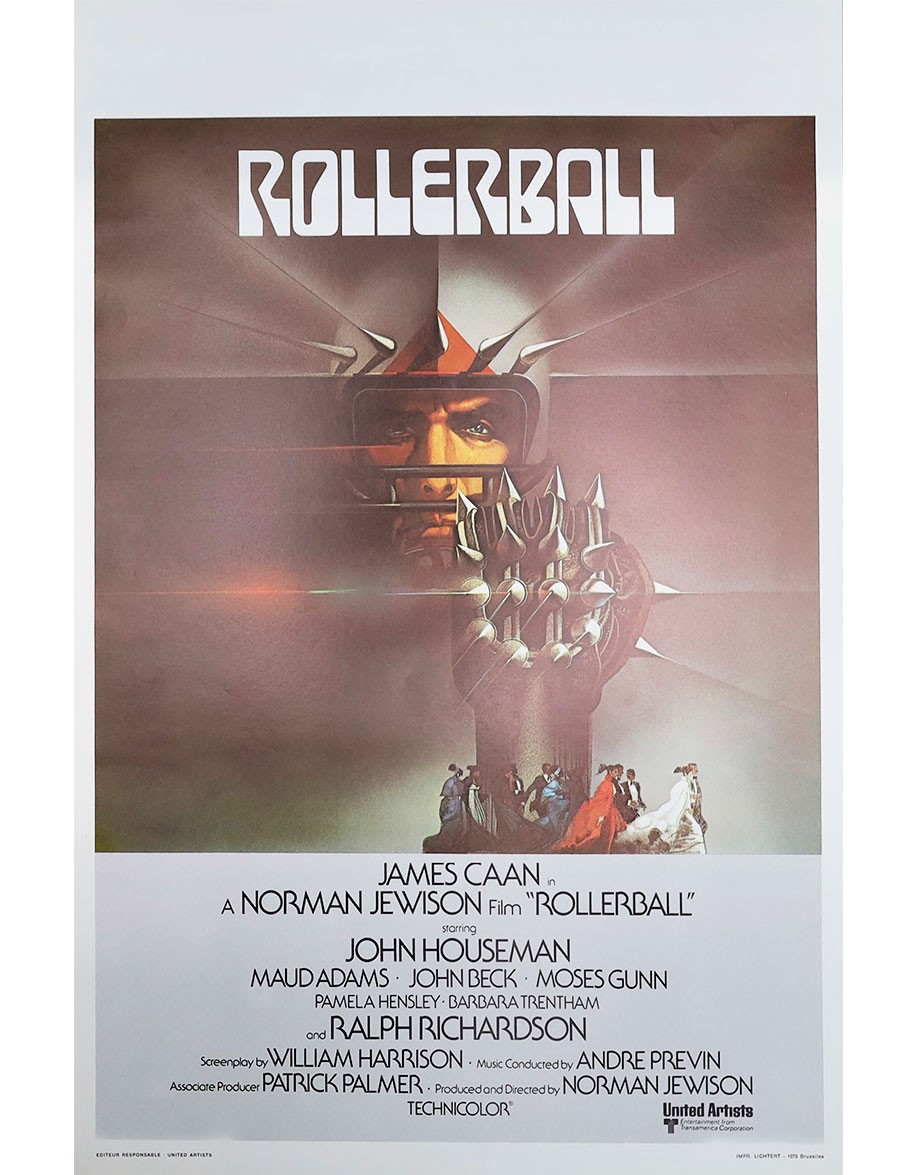 Rollerball — affiche originale belge 35x55 cm...