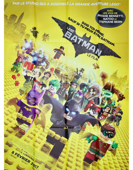 Lego Batman - 120x160 cm - pliée