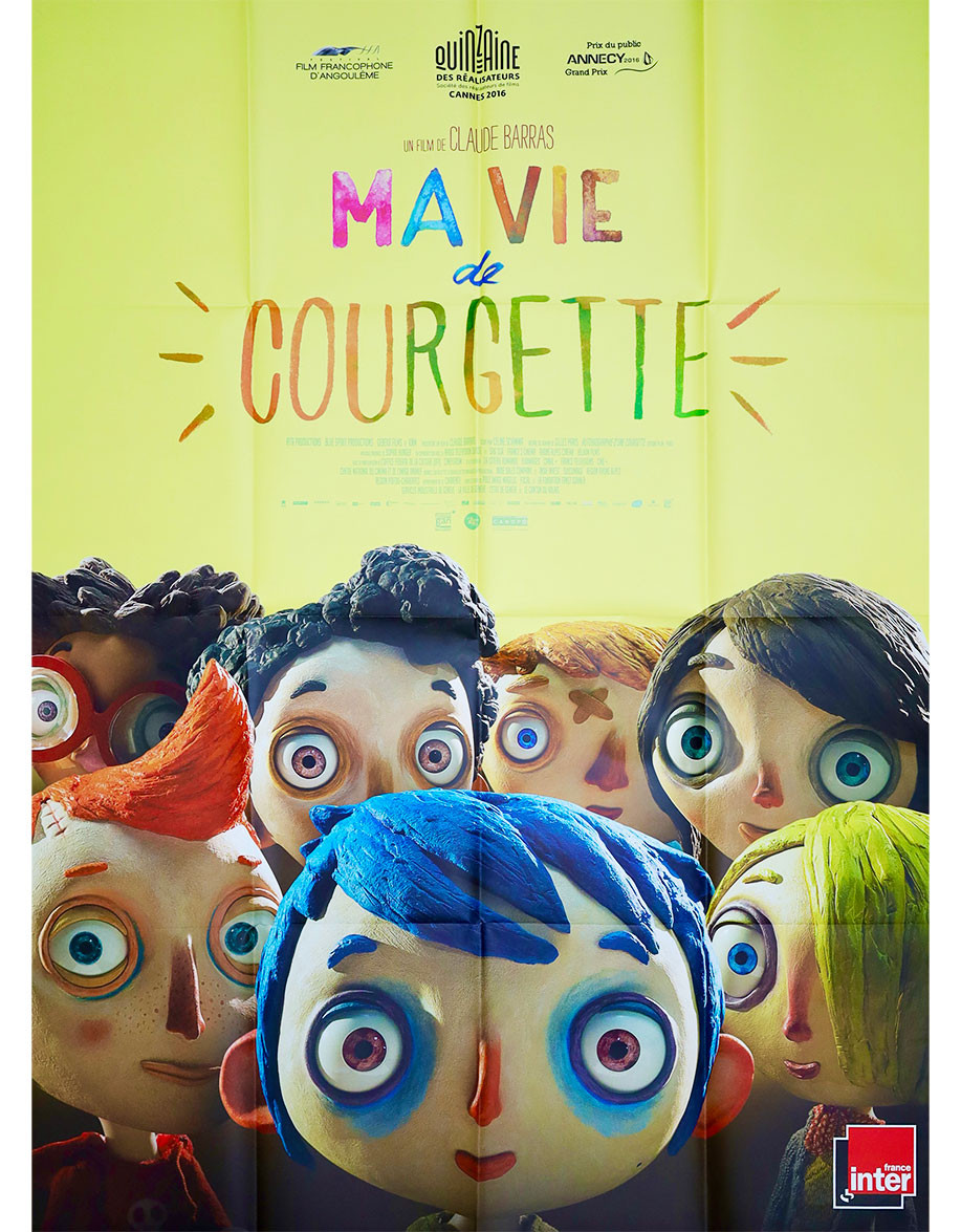 Ma vie de courgette - 120x160 cm - pliée