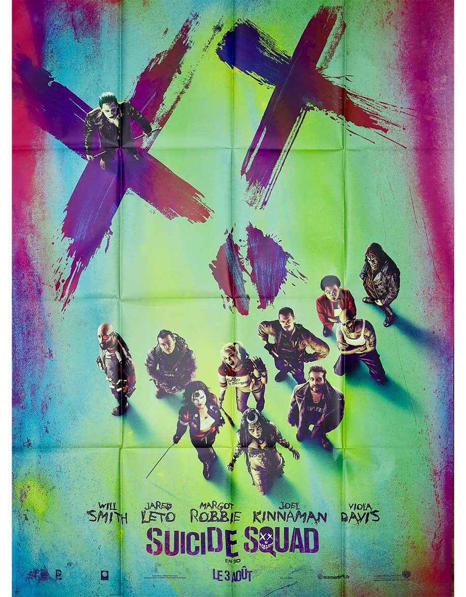 Suicide Squad — affiche originale française...