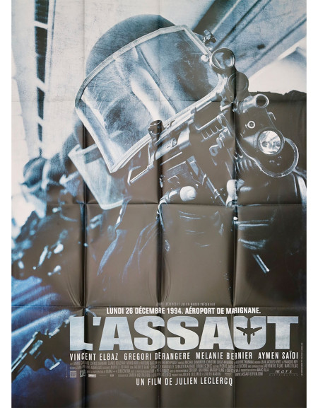 L'assaut - 120x160 cm - pliée