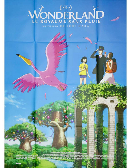 Wonderland, le royaume sans pluie - 120x160 cm - pliée