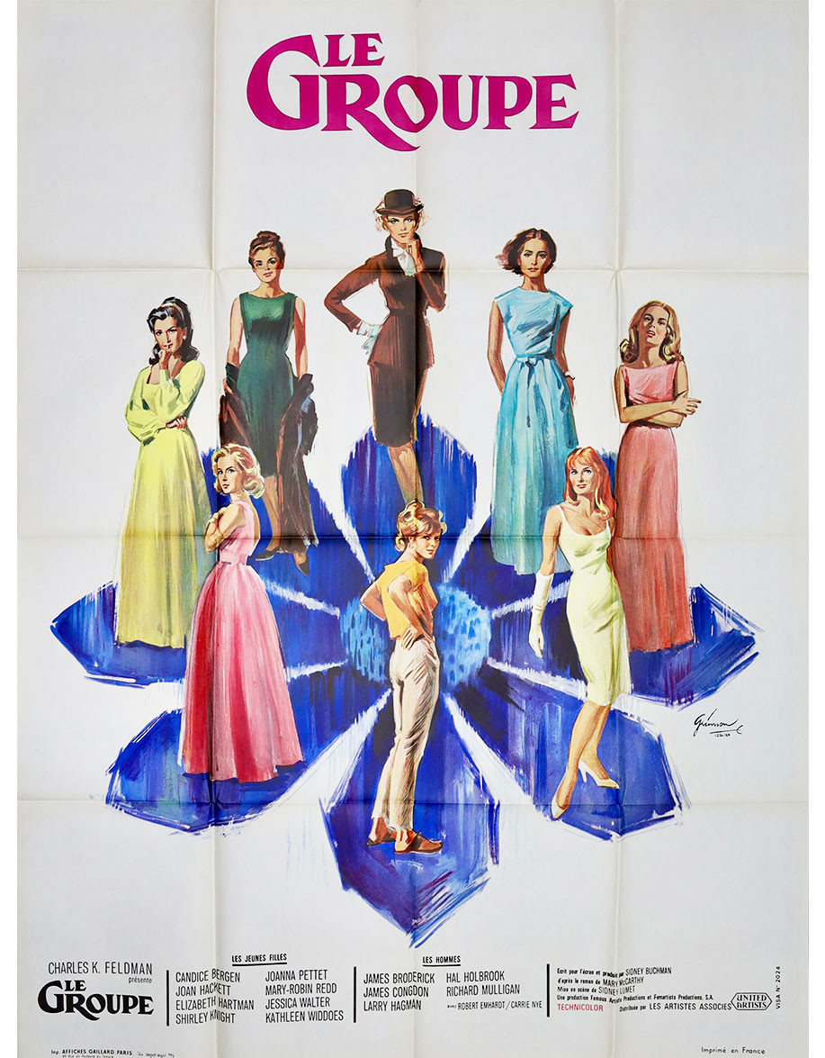 Le groupe - 120x160 cm - pliée