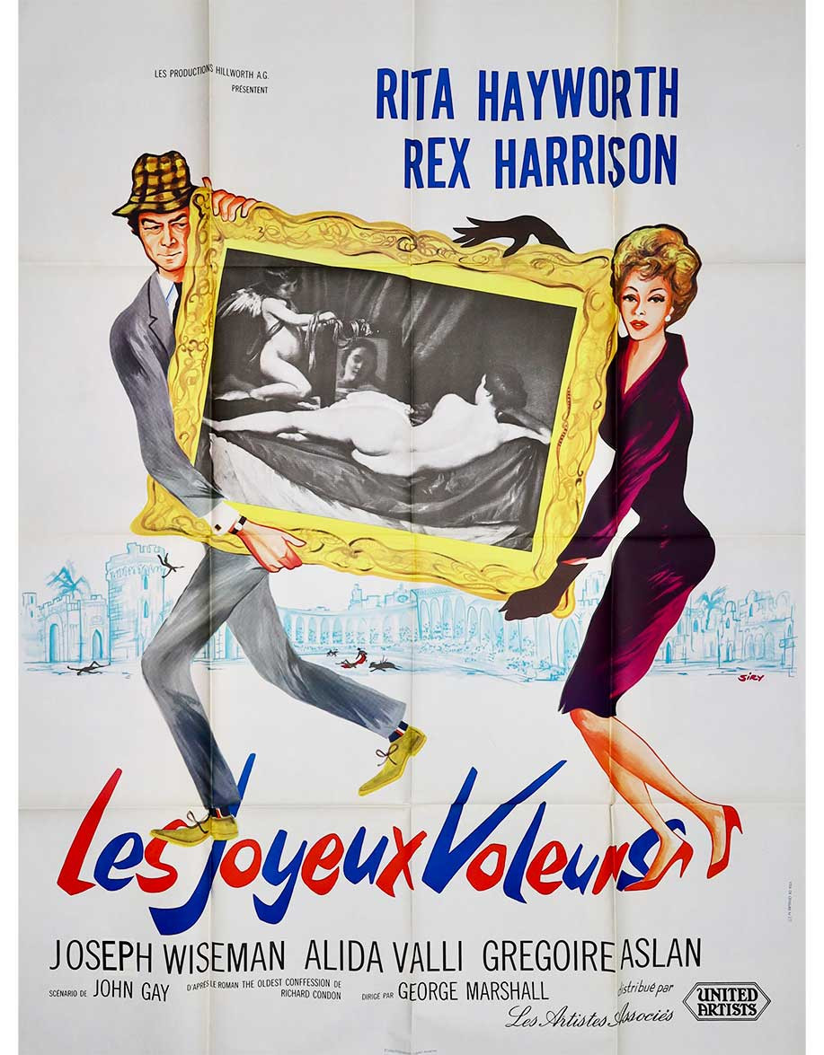 Les joyeux voleurs - 120x160 cm - pliée