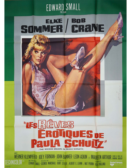 Les rêves érotiques de Paula Schultz - 120x160 cm - pliée