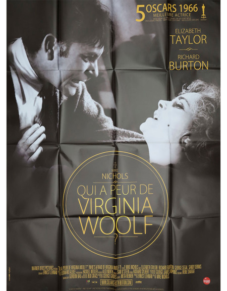 Qui a peur de Virginia Woolf ? - 120x160 cm - pliée