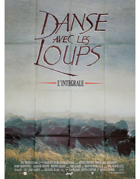 Danse avec les loups, l'intégrale - 120x160 cm - pliée